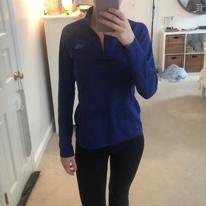 North face half zip pullover